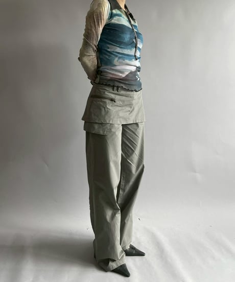 【USED】 Cop.Copine Design Sheer Shirt  /251014-032