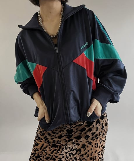 【USED 】80s adidas L/S Jersey Top/240407-014