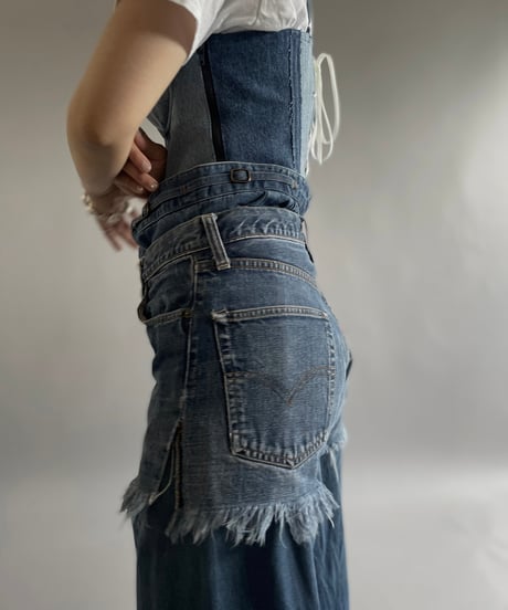 【USED】50~60's Levi's Cut Off Denim Shorts /240718-004