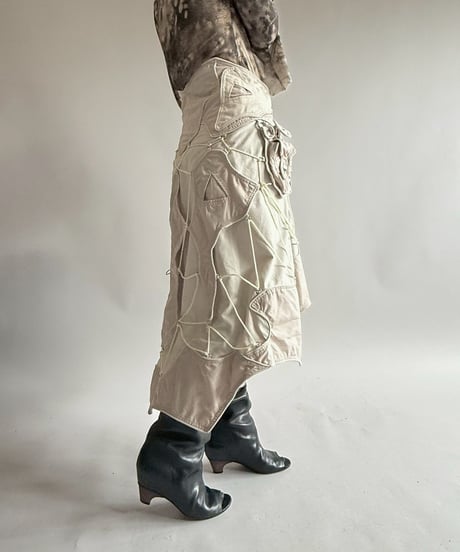 【USED】 Gimmick Design Hand Made Skirt  /250412-024