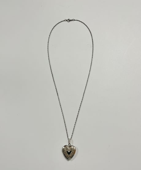 【USED】 Italy Silver925 Heart Necklace /241026-042