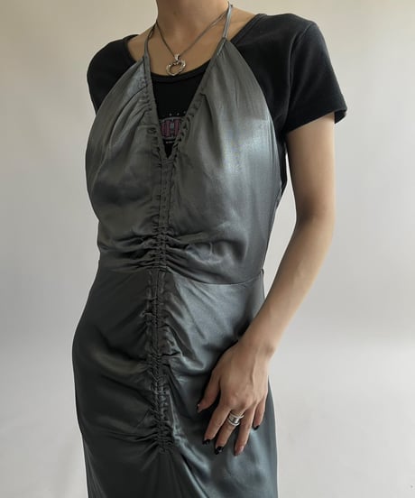 【USED】 Design Camisole Long One-Piece /250426-015