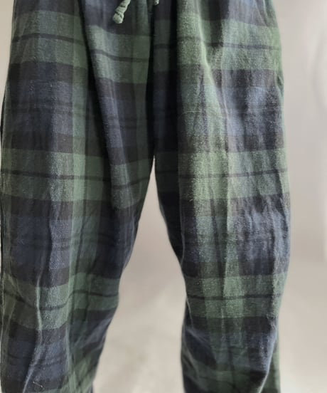 【USED】 POLO Ralph Lauren Sleepwear Cotton Checked Pants / 230114-002
