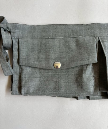 【RE;CIRCLE】 RE Suit Pleats Bag / 260514-008