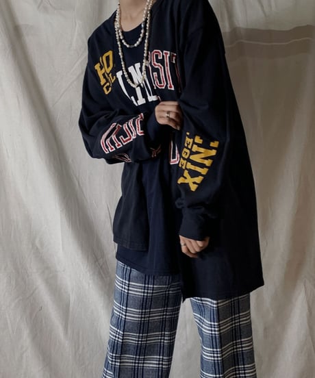 【RE;CIRCLE】 RE Patchwork L/S T-shirt②/210414-025