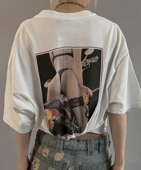 【USED】 Hanes Graphic T-Shirt / 260607-013