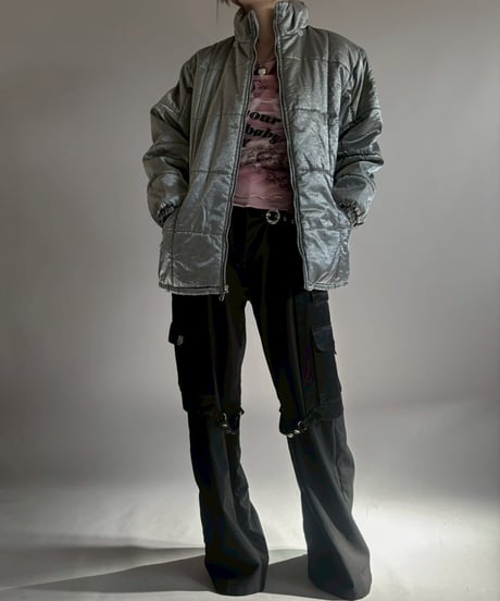 【USED】 Shiny Padded Jacket / 260131-014