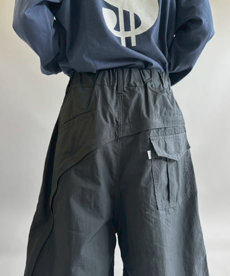 【USED】 194 Gimmick Nylon Cargo Shorts / 260418-003