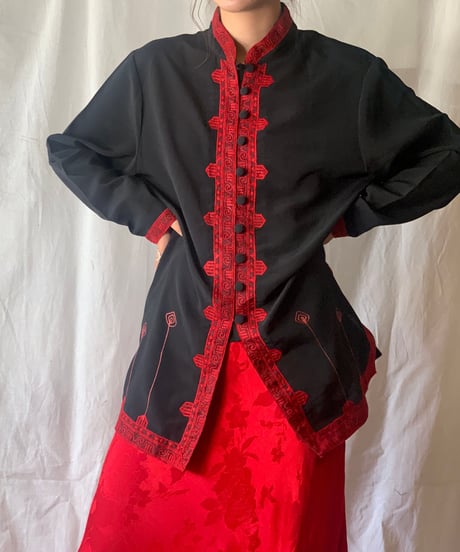 【USED】  L/S China Shirt/210407-015