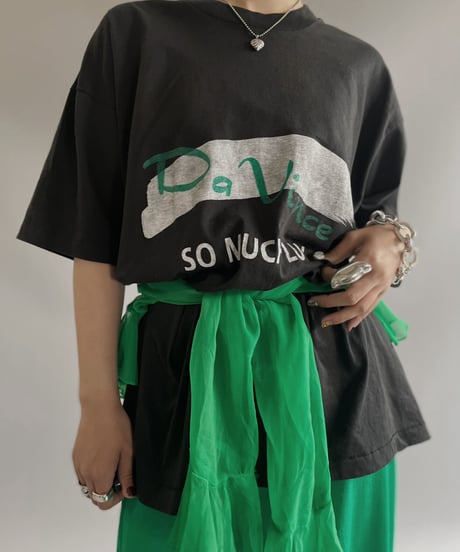 【USED】 Made in USA Da Vince So Much Luv T-Shirt / 230715-016