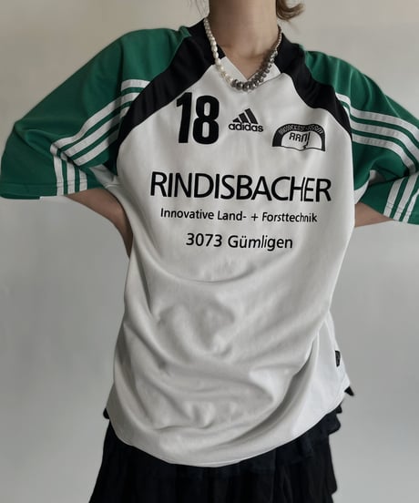 【USED】 adidas T-shirt "Rindisbacher 18" / 220723-012