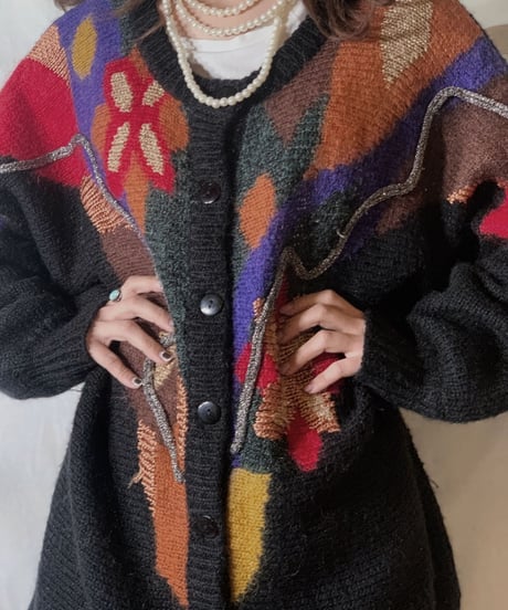 【USED】  Mohair Cardigan①/210303-022