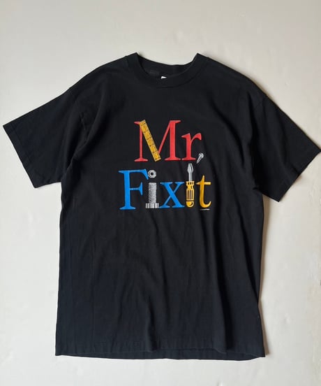【USED】 Fruit of the Loom Mr Fixit T-Shirt  /240729-112