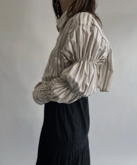 【RE;CIRCLE】 RE Puff Sleeved Shirt / 220630-007