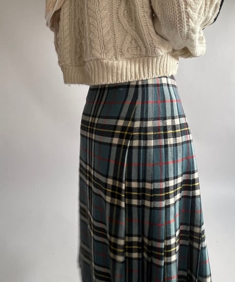 【USED】 Made in Scotland Kilt Skirt /250213-012