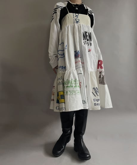 【RE;CIRCLE】RE Eco-Friendly Bag Camisole Middle One-piece / 230327-005