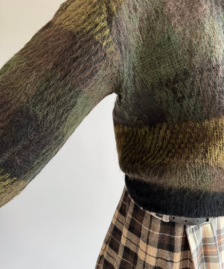 【USED】 60's Vintage Mohair Knit Top /250102-019