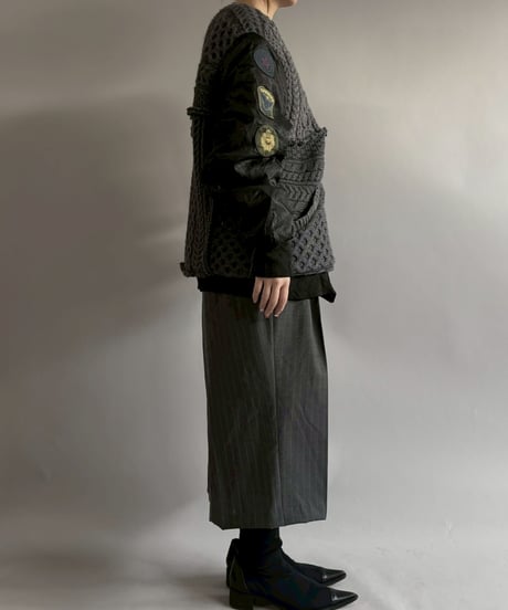 【RE;CIRCLE】 RE MA1 × Alan Knit Jacket / 251225-005
