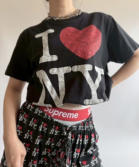 【USED】 Fruit of the Loom I ♡ NY   T-Shirt / 250719-027