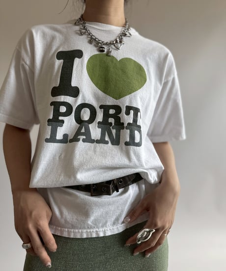 【USED】 I ♡ PORT LAND   T-Shirt / 250719-021
