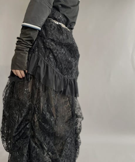 【USED】  Kuroneko Long Skirt  / 221126-005