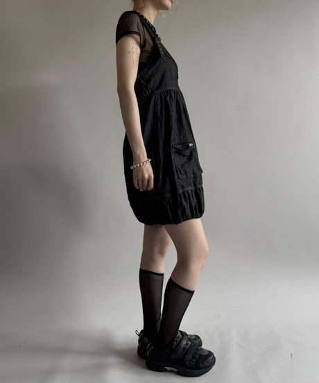【USED】 Zip Up Design Camisole One-Piece  / 250531-014