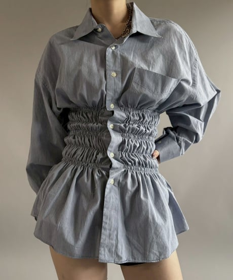 【RE;CIRCLE】 RE Shirring Shirt / 260504-002