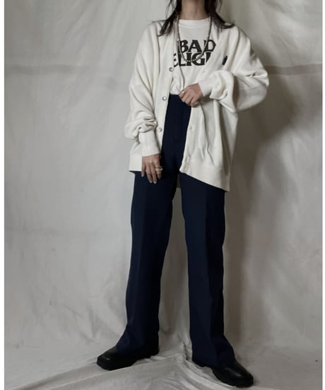 【USED】 LACOSTE Acrylic Knit Cardigan  ⑦ / 220111-008