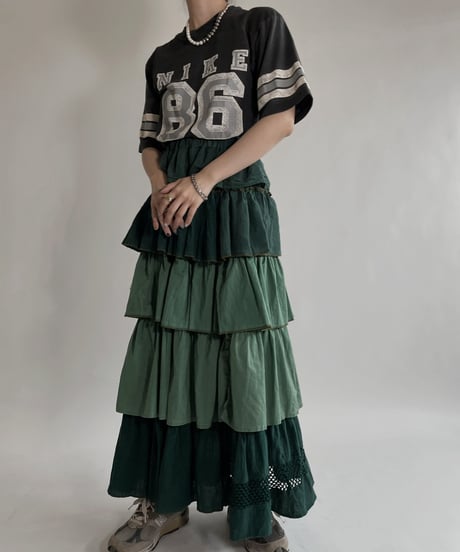 【RE;CIRCLE】 RE Indian Cotton Skirt / 220503-015