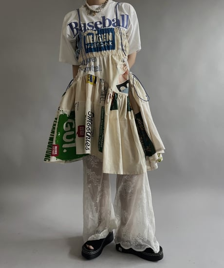 【RE;CIRCLE】RE Eco-Friendly Bag Code Camisole Middle One-piece / 240516-037