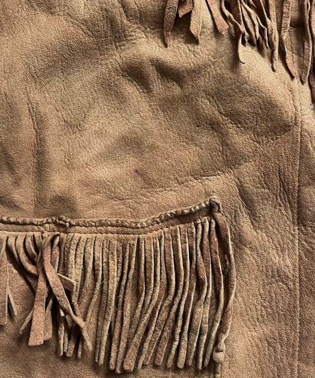 【USED】 Suede Fringe Jacket /250301-001
