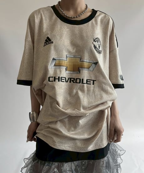 【USED】19~20's adidas Manchester United Soccer Shirt / 250712-018