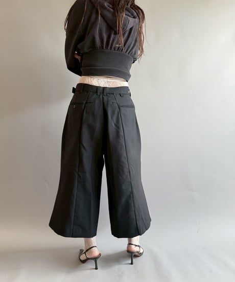 【RE;CIRCLE】 RE Suit Wide Pants 9/10L/ 251002-006