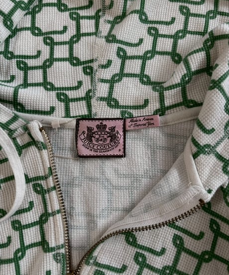 【USED】 Juicy Couture Zip-up Design Thermal Parka / 260328-013
