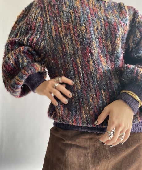 【USED】 Hewlett Knitting Mills Knit Sweater  / 221217-017