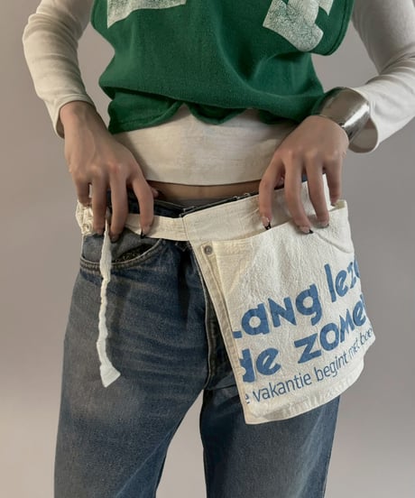【RE;CIRCLE】 Re Eco Bag Apron /  260413-003