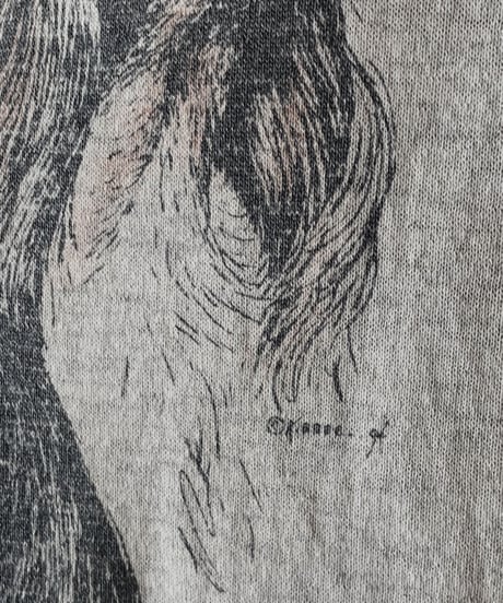 【USED】S/S T-shirt DOG⑥/210604-015