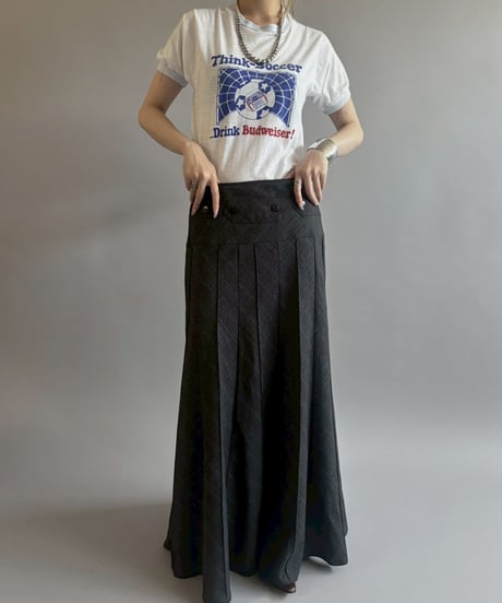 【USED】 ThinkーSoccer Ringer T-Shirt / 260523-013