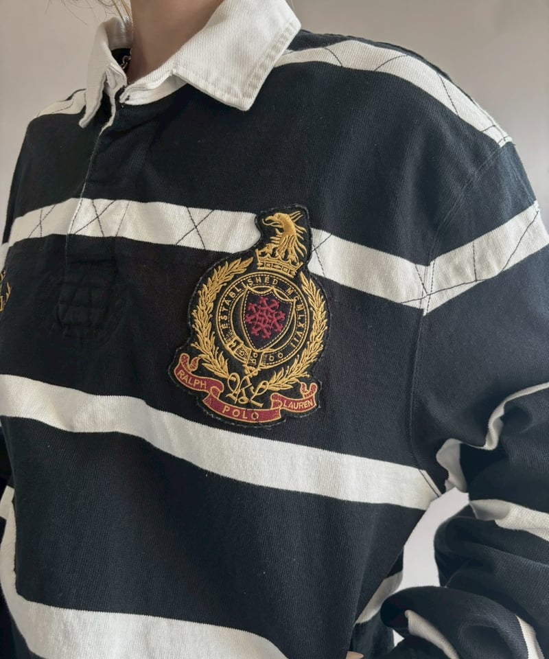 USED】 POLO by Ralph Lauren Rugby Shirt / 26022