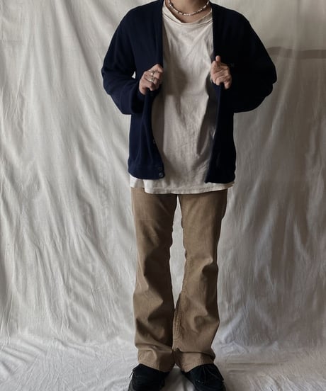【USED】  Acrylic Knit Cardigan③/210304-004