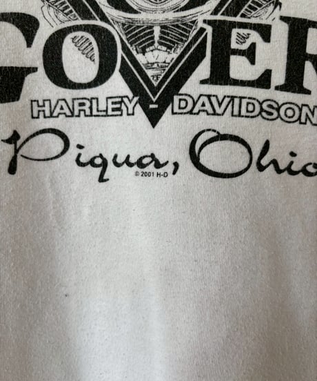 【USED】 Made In USA 01's HARLEY-DAVIDSON L/S Tee / 260418-021