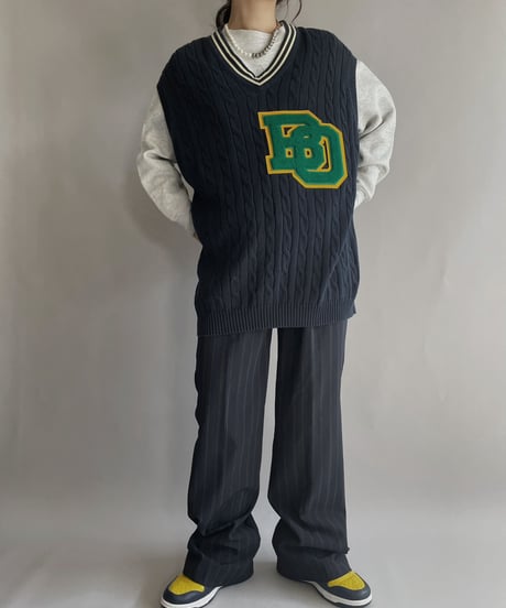 【RE;CIRCLE】 RE Wappen Pima Cotton Vest / 221103-004