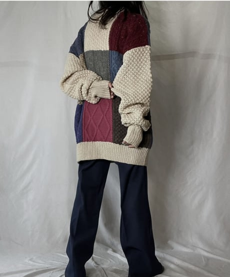 【USED】 Alan Knit L/S Top②/ 220120-055