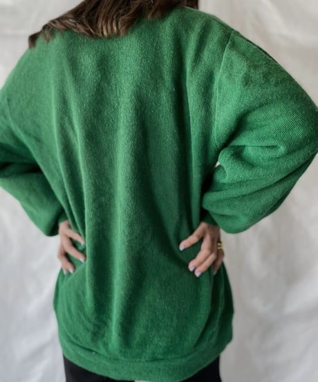 【USED】   THE FOX Acrylic Knit Cardigan/211007-001