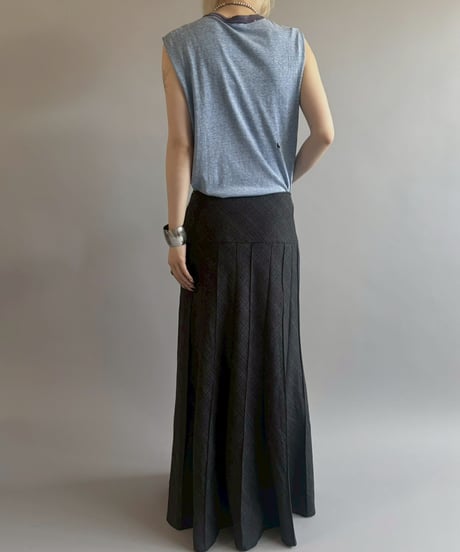 【USED】 Cut Off Sleeve T-Shirt / 260523-012