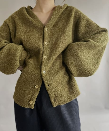 【USED】  Brentwood Sportswear Alpaca Knit Cardigan / 230202-021