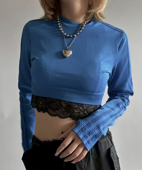 【USED】 adidas×IVY PARK 21FW L/S crop top/ 250913-024