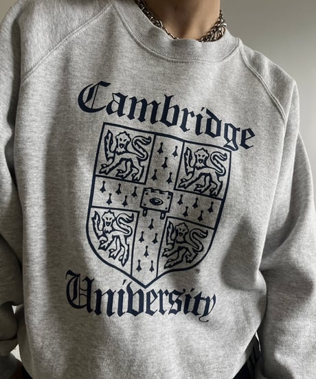 【USED】 Fruit of the Loom Cambridge University Sweat Top /250125-012