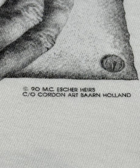 【USED】 Made in USA 90's SOFTEE M.C. ESCHER T-Shirt /250621-029