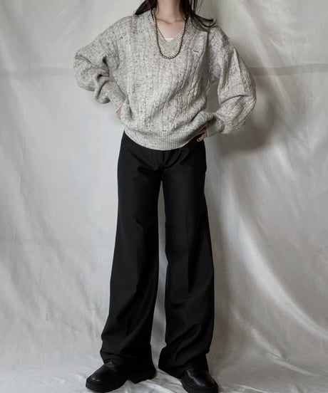 【USED】 LACOSTE Acrylic Knit ⑫ / 220111-024